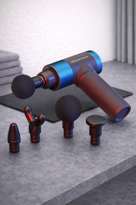 Portable Muscle Massage Gun – USB Rechargeable Deep Tissue Relaxation